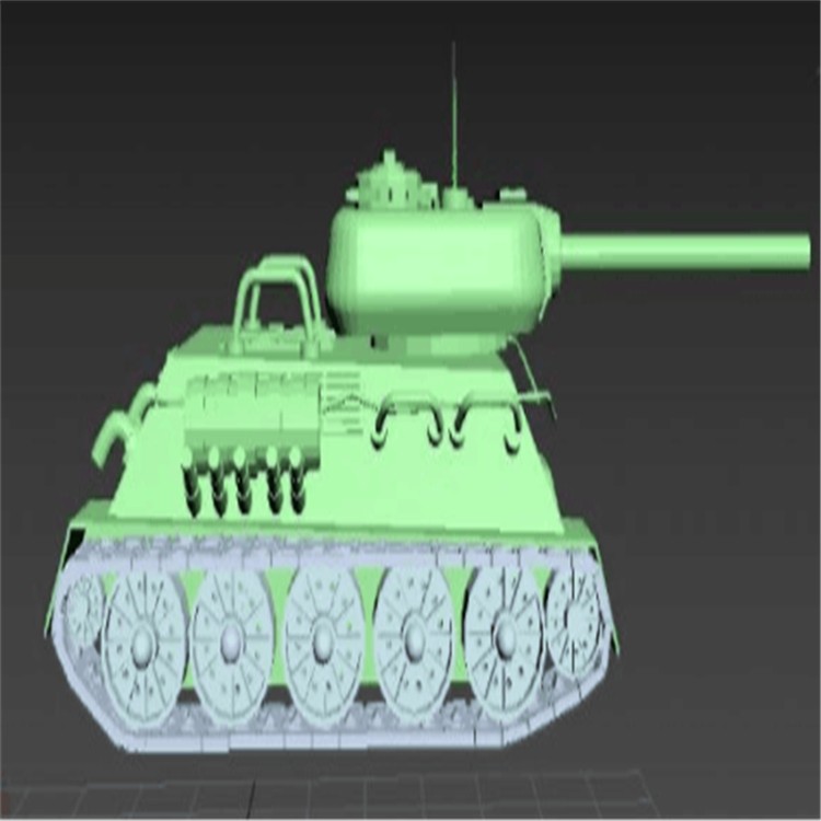 南乐充气军用坦克模型